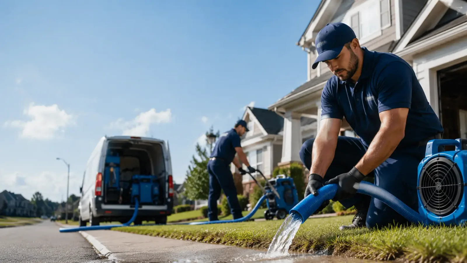Flood Damage Restoration in Browns, IL